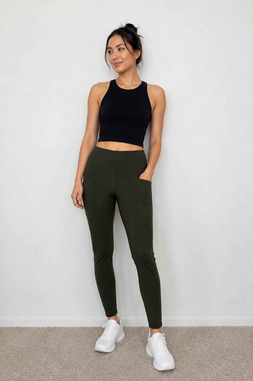 Lululemon Speed Up Tight 28” Dark Olive Size 6 Luxtreme